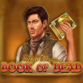 Book of Dead logo by Play'n GO Zimpler Casino