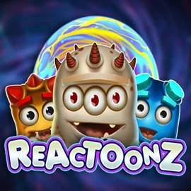 Reactoonz casino game by Play'n GO – featured logo at Zimpler Casino